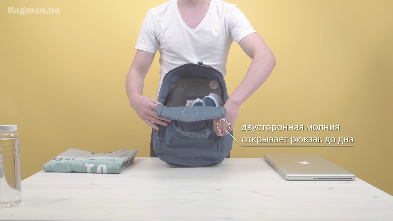 Обзор городского рюкзака Fjallraven Kanken Laptop 15