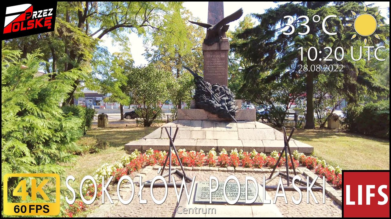 4k POLAND #WALK ~ SOKOŁÓW PODLASKI ~ #PrzezPolskę