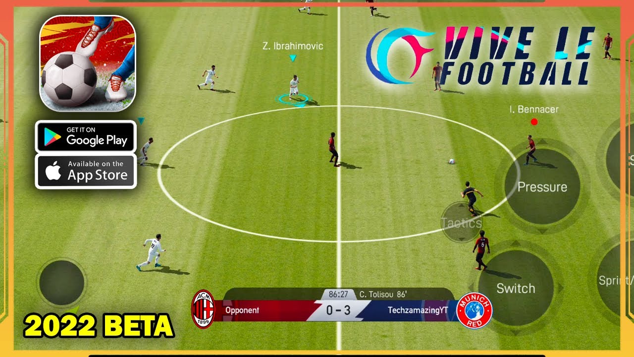 Vive le Footbal 2022 BETA Gameplay (Android, iOS)