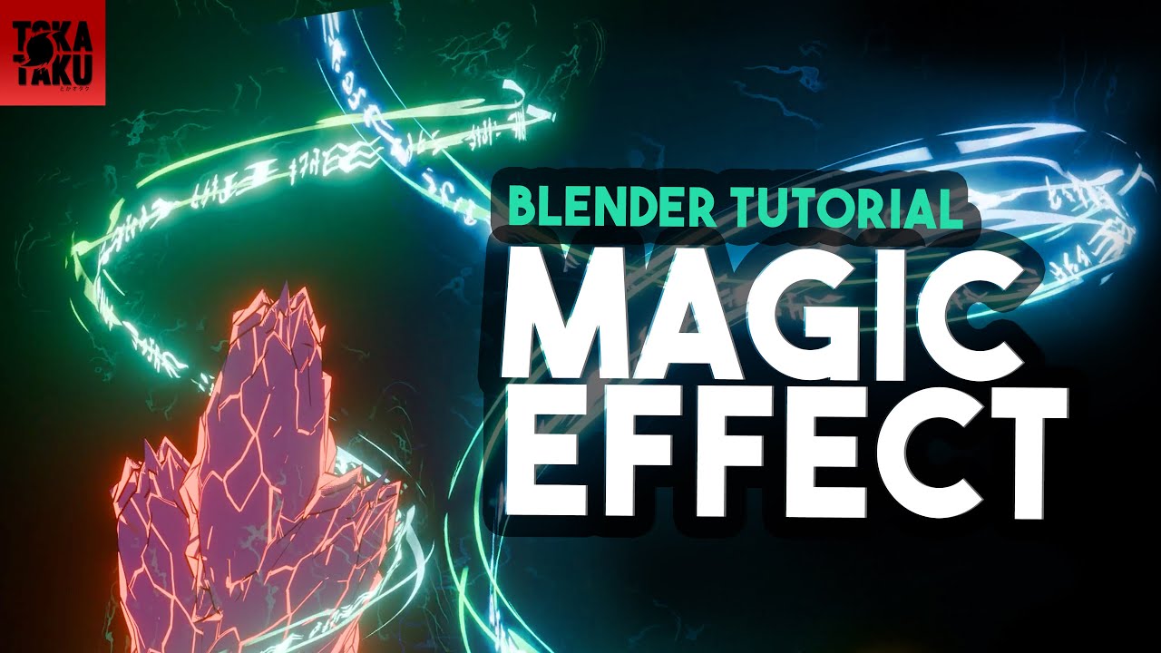 Tutorial Blender VFX - Efectos especiales Anime con Blender (Magic VFX)