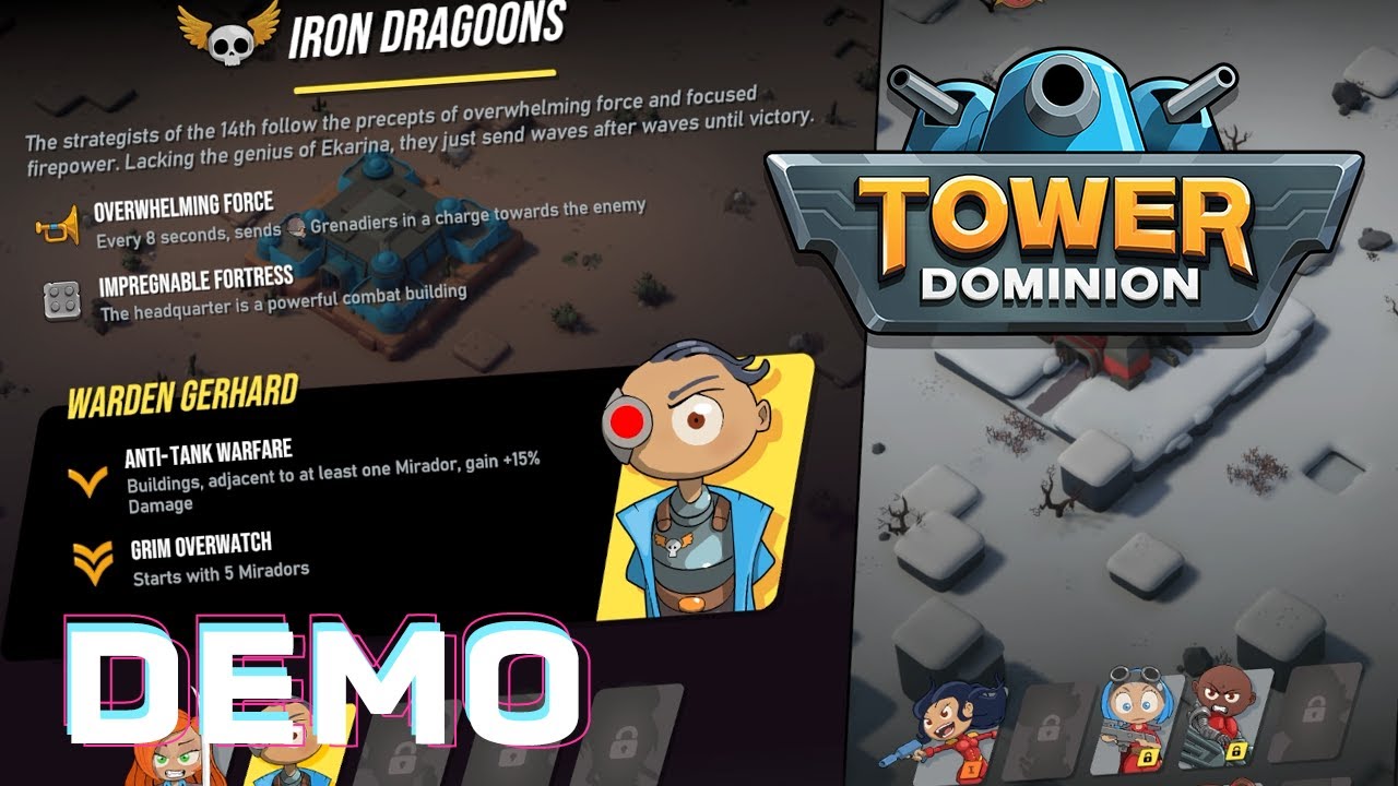 Warden Gerhard - Tower Dominion DEMO