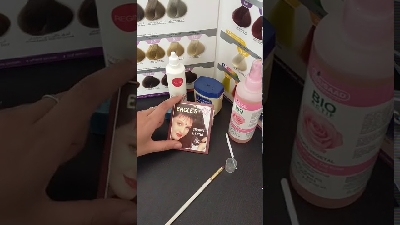 طريقة صبغ الحواجب بمنتوج طبيعي و نتيجة رائعة بسعر خياااالي