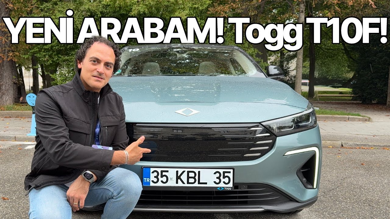 Yeni Arabam Togg T10F'i İnceledim!