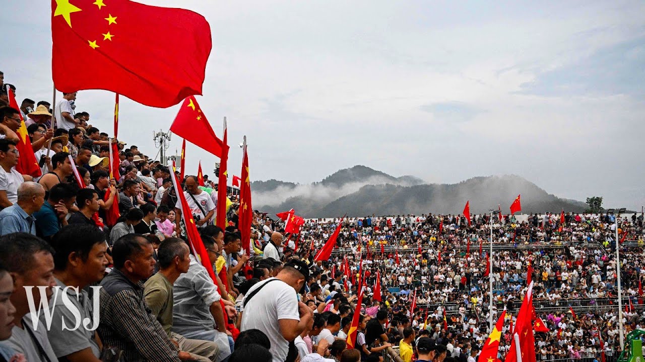 This Viral Mountain Village Hosts China’s Rural Version of NBA | WSJ