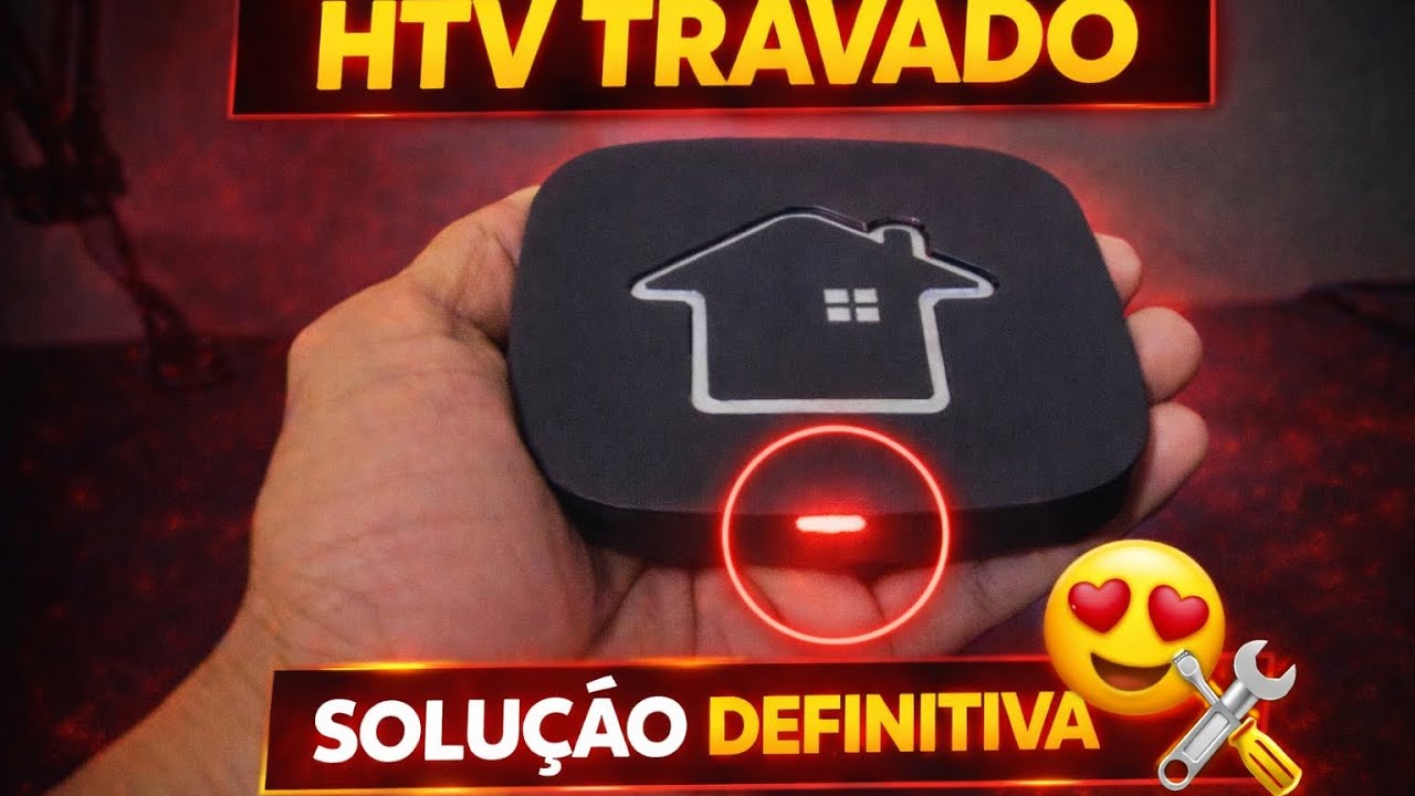 A SOLUÇÃO DEFINITIVA PARA HTV COM LUZ VERMELHA HTV7/8/9 e UNITV S1