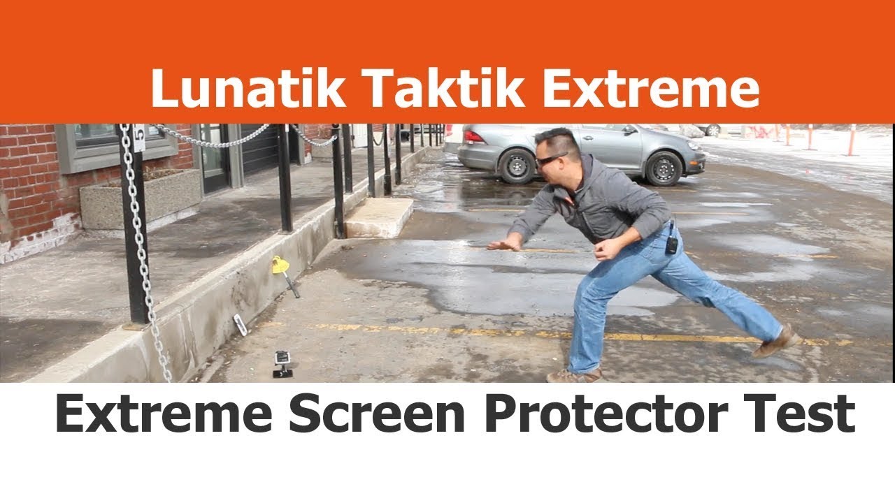 Extreme Screen Protector Test - Lunatik Taktik Extreme - Part 1? - iPhone 5S cases