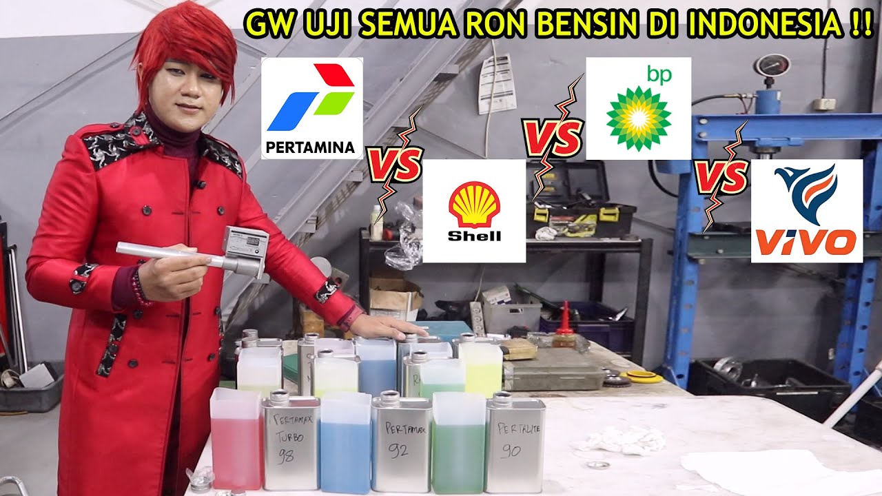 PARAH GAK NYANGKA ‼️ PEMBUKTIAN UJI RON BENSIN PERTAMINA VS SHELL VS BP VS VIVO - ILMU MERAH