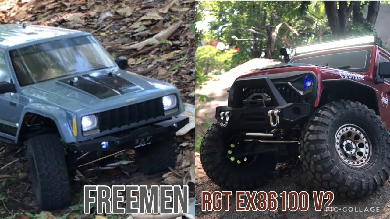 RC Adventure 1/10 RGT EX 86100 V2 Rubicon Reely Freemen Cherokee Summer Trailling