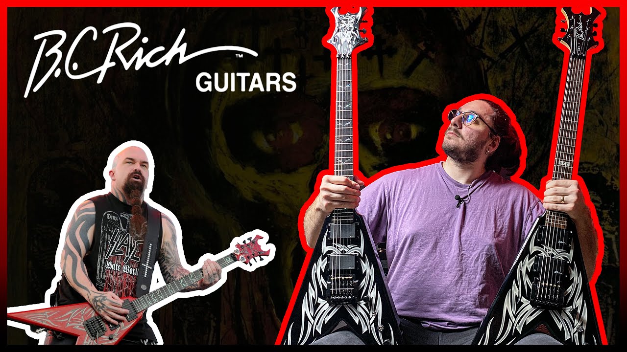 Столкновение импортных BC Rich's | Сравнение подписей Керри Кинга