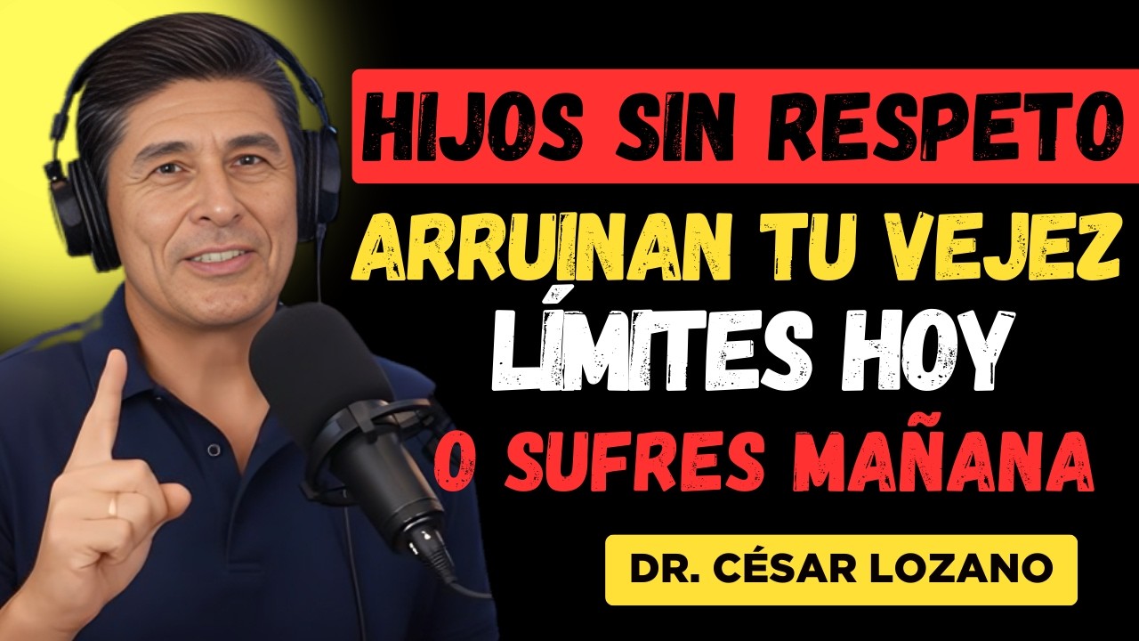 Nunca permitas estas 6 actitudes en tus hijos mayores ¡Podrían arruinar tu vejez! – Cesar Lozano✨