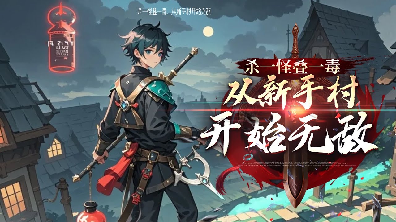《殺一怪疊一毒，從新手村開始無敵》最新1-908   【遊戲融合現實+重生+無敵+數據流】神秘的天道遊戲出現，身患尿毒症晚期的少年楊羽，自末日重生歸來，竟覺醒了SSS級天賦——血煞毒體。