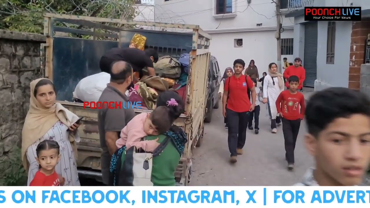Mass Migration Begins From Poonch City