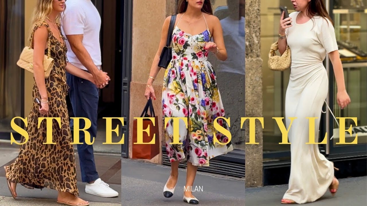 Milan Street Style Moments: Chic Outfits and Gorgeous Looks•Memorable Summer 2024 Trends