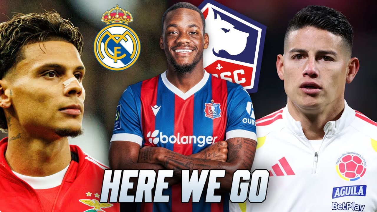 🔥¡FICHAJE SORPRESIVO! JHON DURÁN NUEVO CLUB✅RÍOS vs REAL MADRID CHAMPIONS - JAMES RECHAZO