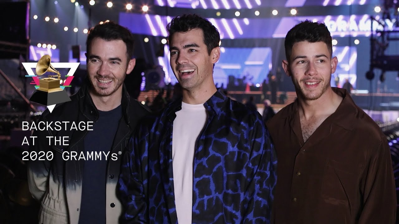 Jonas Brothers GRAMMY Rehearsals Interview | 2020 GRAMMYs