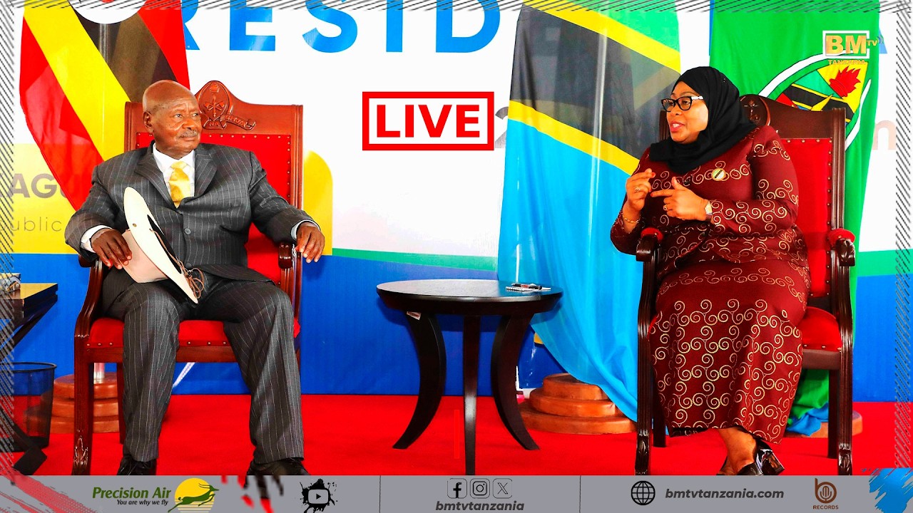 🔴#LIVE: RAIS WA UGANDA, YOWERI MUSEVENI AKIWASILI TANZANIA KWA ZIARA YA KIKAZI