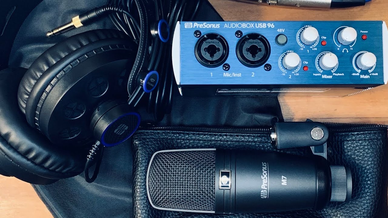 Presonus Audiobox 96 Studio - What&rsquo;s in the Box