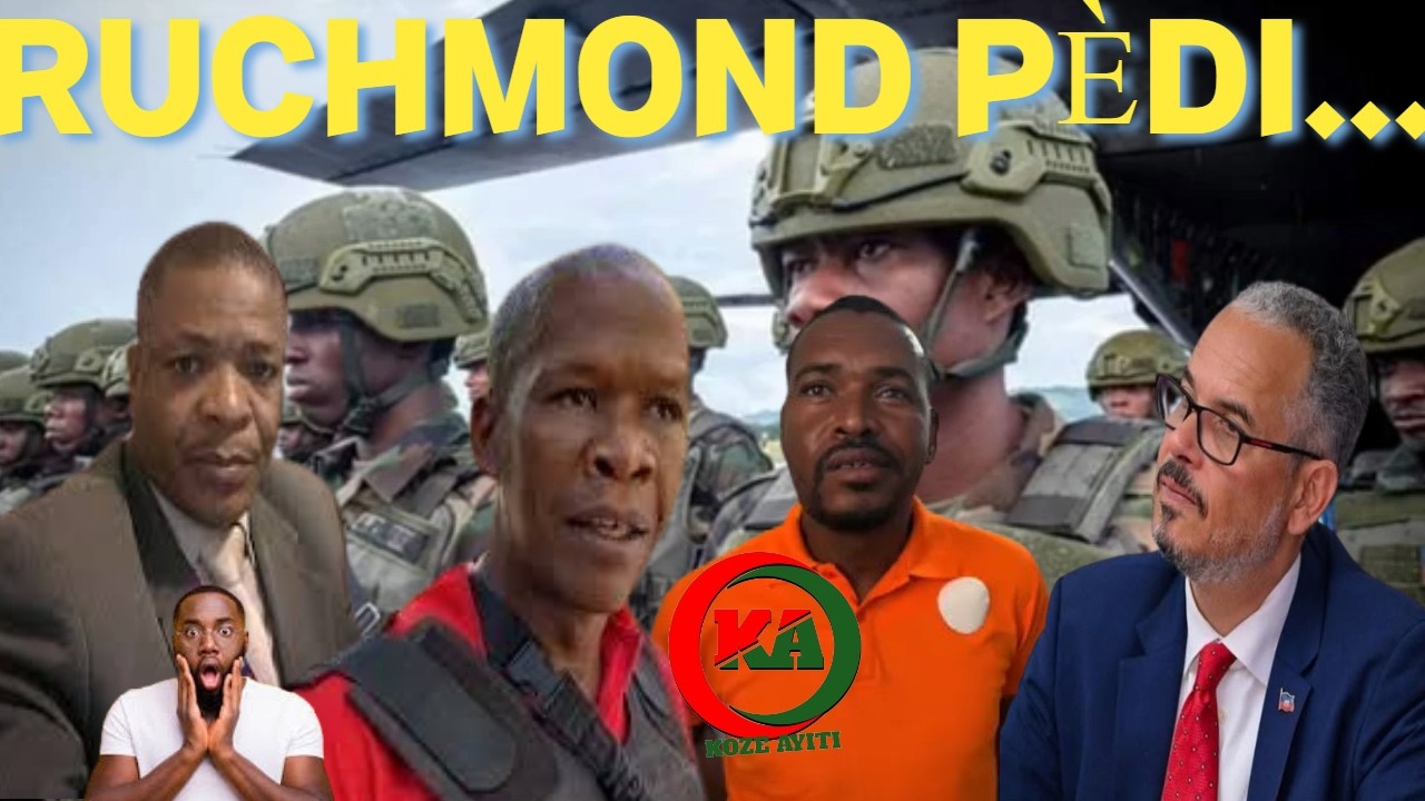 Komis&egrave; Ruchmon pedi 2 sekirit,Alix Fils Aim&eacute; jwenn ak zo grann li popilasyon komanse mache pran...