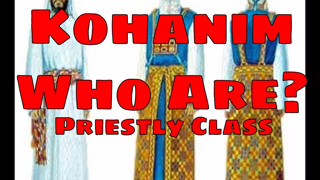 Kohanim, Who Are? Priestly Class required for THIRD TEMPLE SACRIFICES