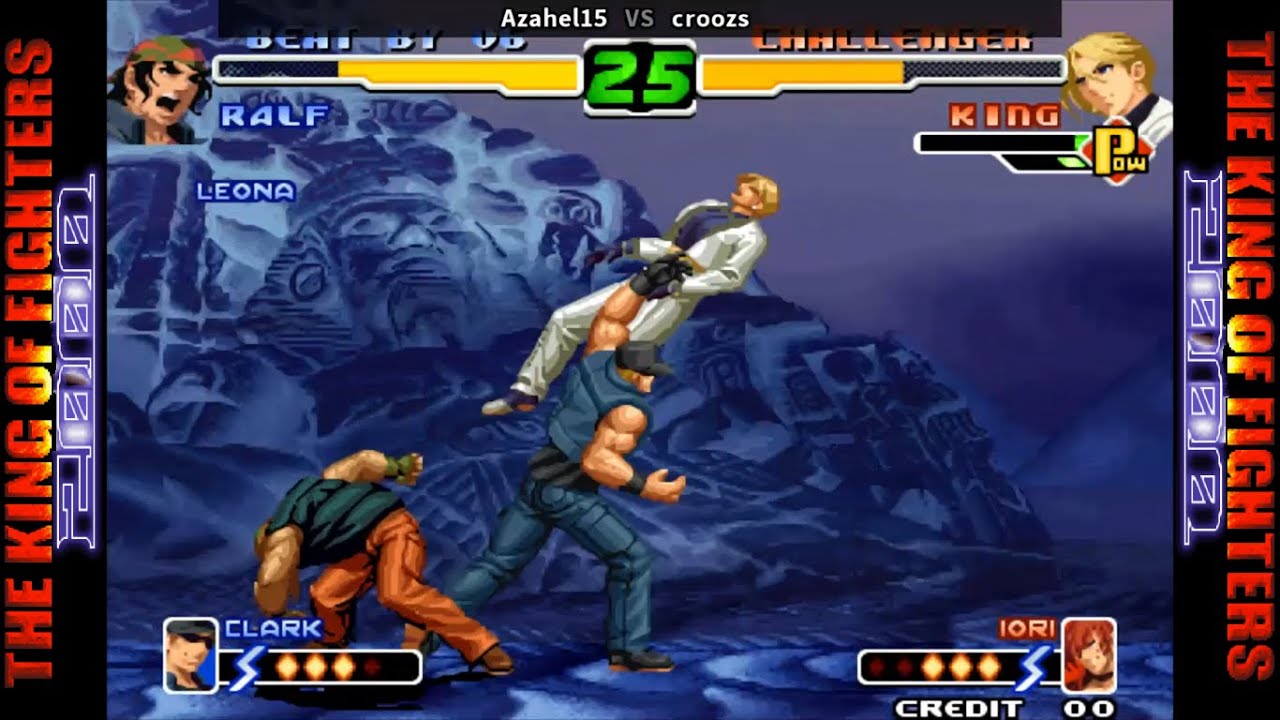 KOF 2000 Combo Ralf / Clark Fightcade