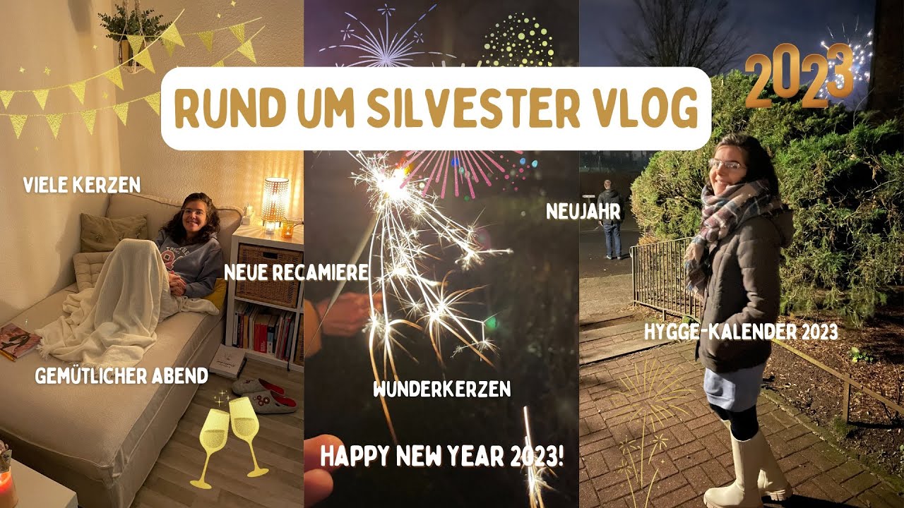 Rund um Silvester Vlog (deutsch) I Neue Recamière im Wohnzimmer, Silvester, Neujahr, neuer Kalender🎉