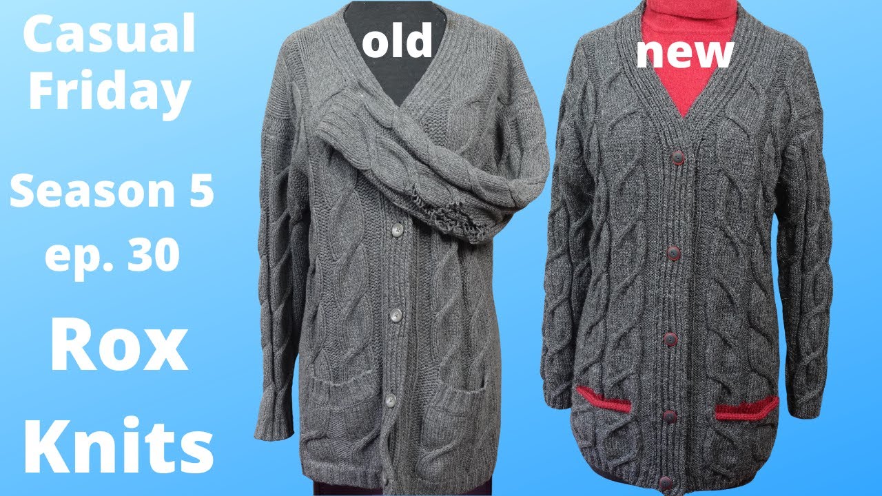Finished! A Reverse-Engineered Sweater // Casual Friday S05E30