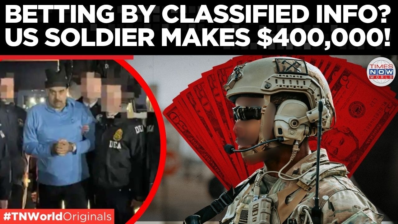 US ARMY SCANDAL: Soldier Used Secret Maduro Raid Intel to Make $400,000!