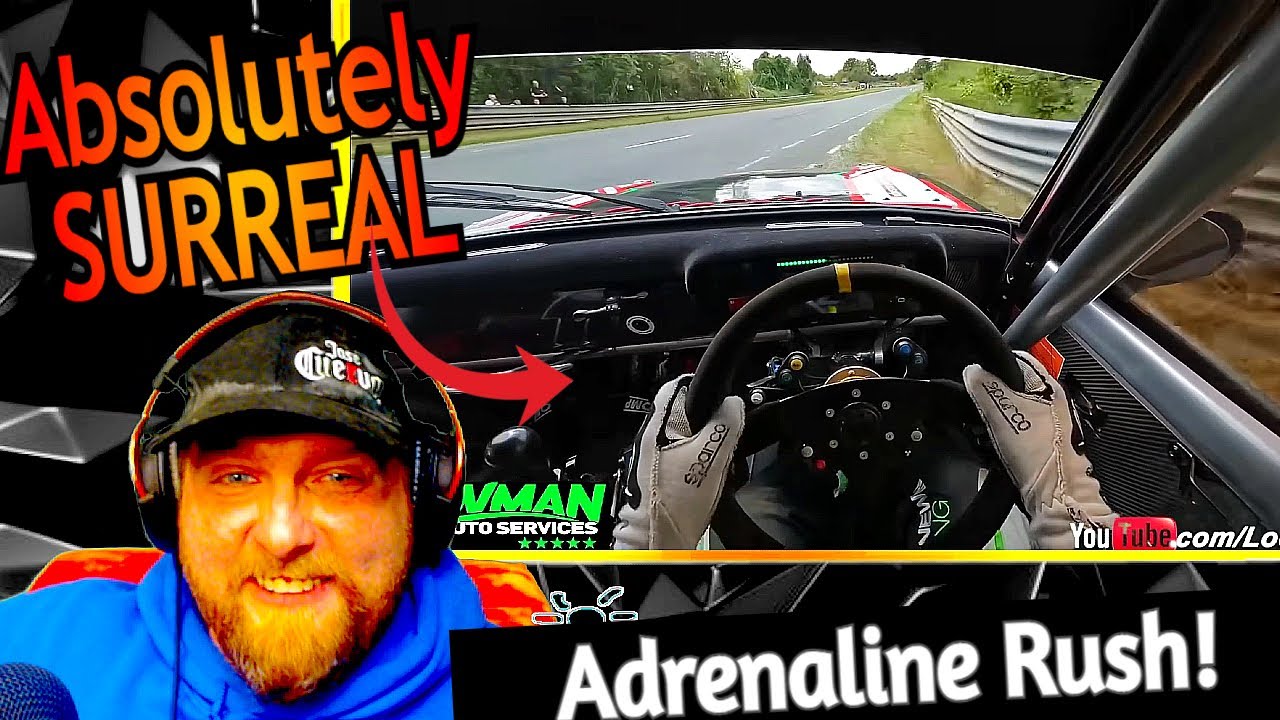 NASCAR Fan Blown Away By BREATHTAKING Rally Belgium Helmet Cam