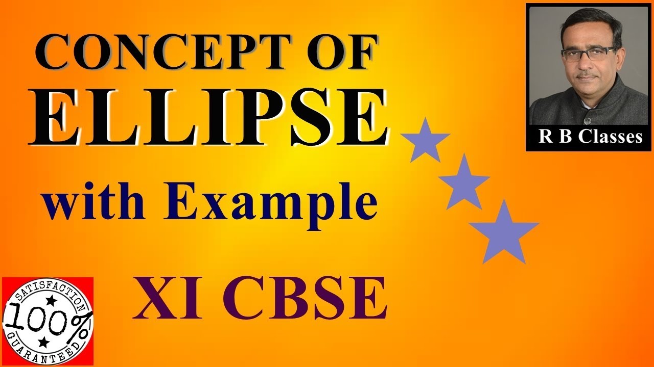 Concept of Ellipse with Example class 11 maths