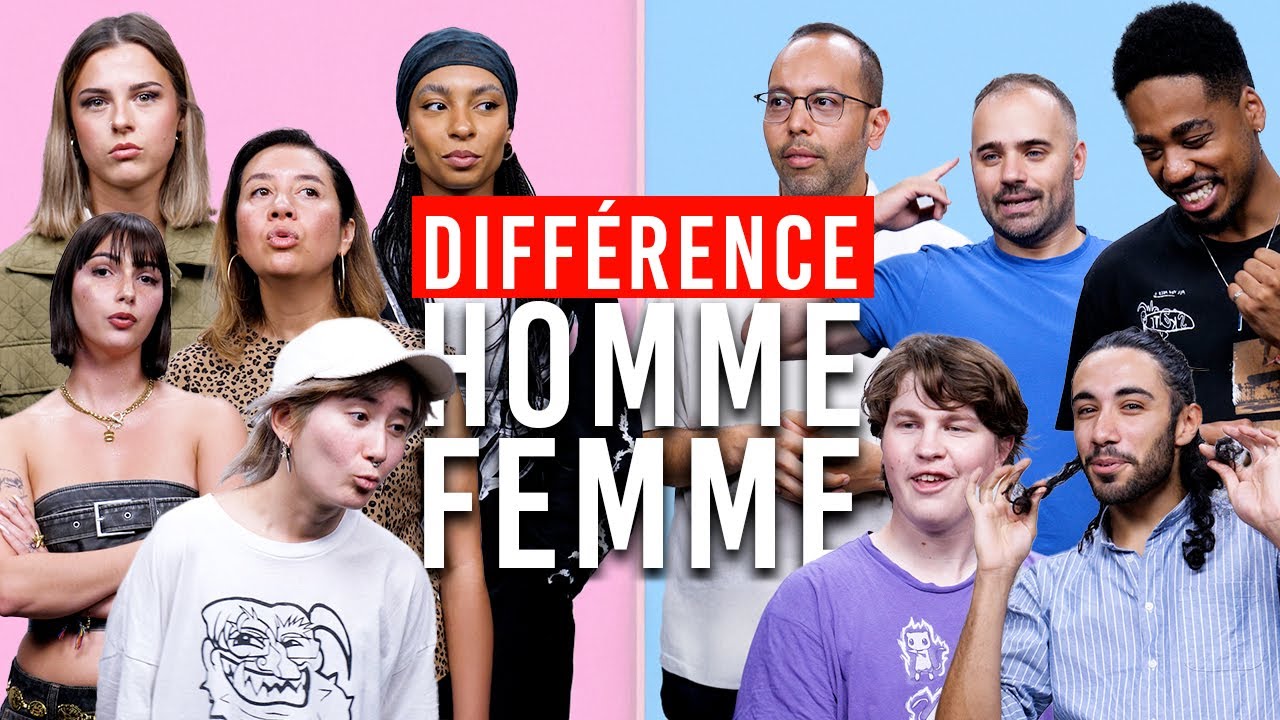 LA DIFF&Eacute;RENCE ENTRE LES HOMMES ET LES FEMMES ! ❘ Les 100