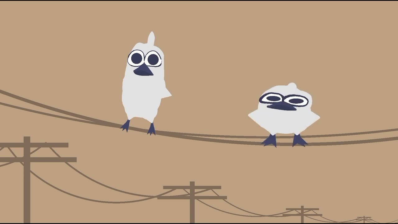 two birds on a wire meme