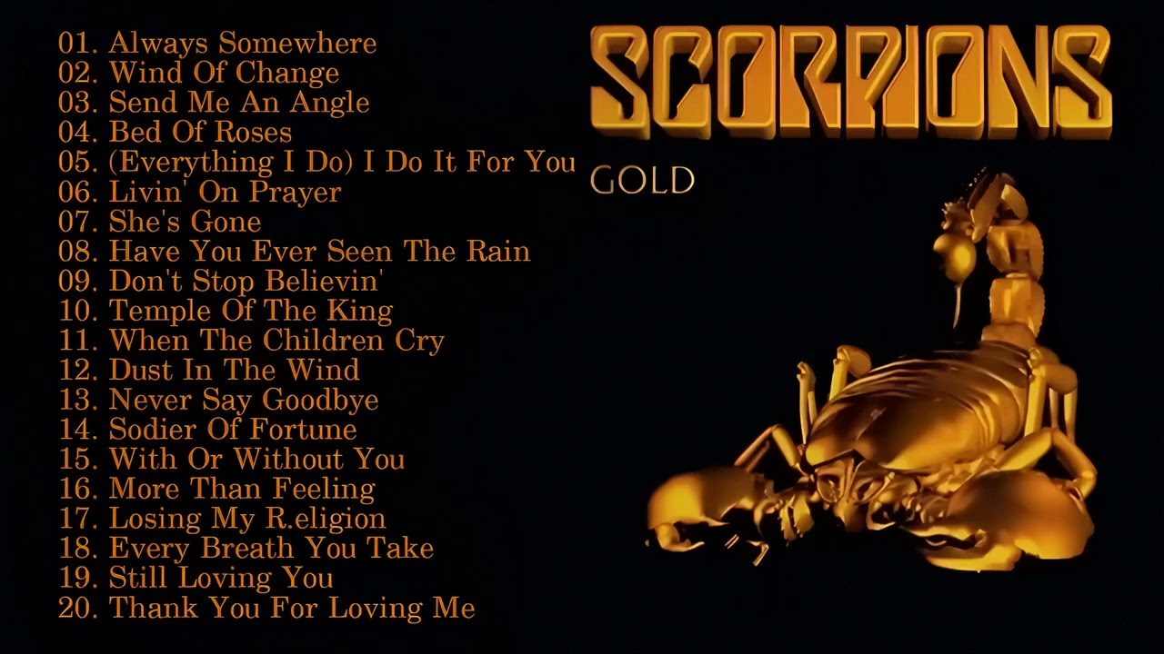 SCORPIONS & 80s Rock Power Ballads Full Album 2025 🎸 Greatest Hits Playlist