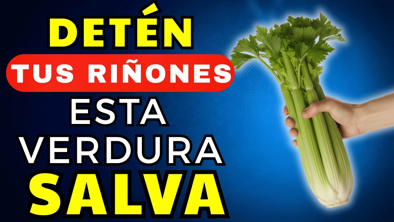 Apio PROTEGE TUS RIÑONES y Reduce Creatinina (Fácil de Preparar)
