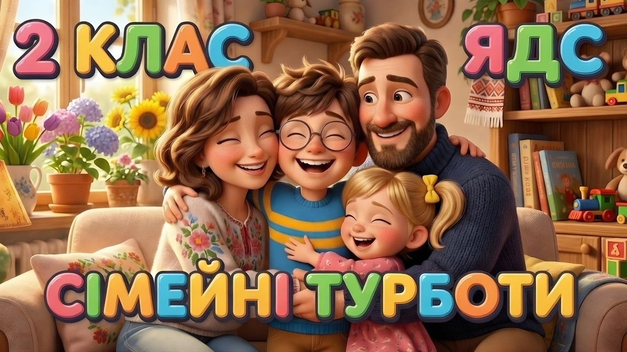 Сімейні турботи. #ЯДС #2Клас #ДітиУкраїни