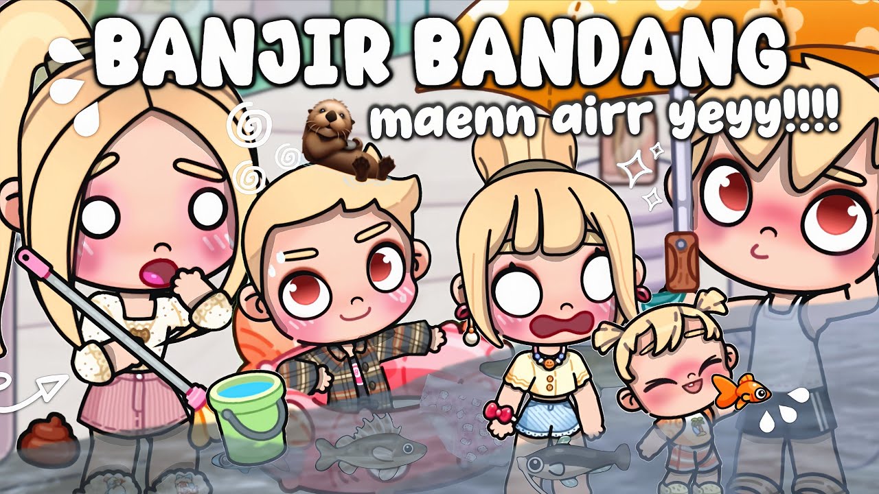 BANJIRRRR!!! |RUMAH KELUARGA C KEBANJIRAN| DRAMA AVATAR WORLD