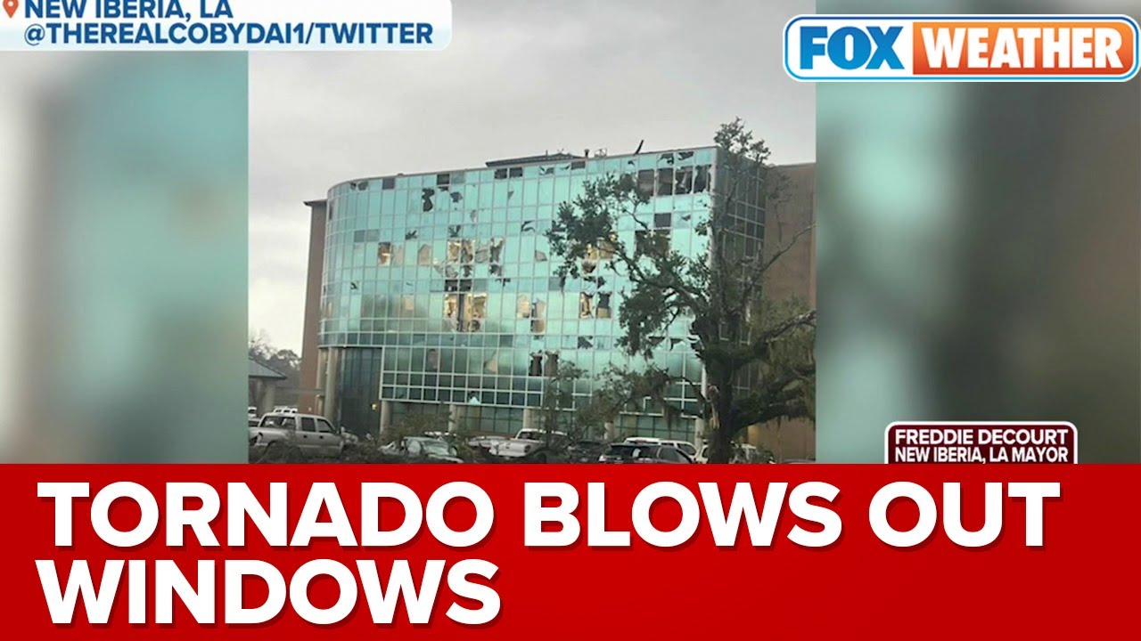 Tornado Damages New Iberia, LA Medical Center