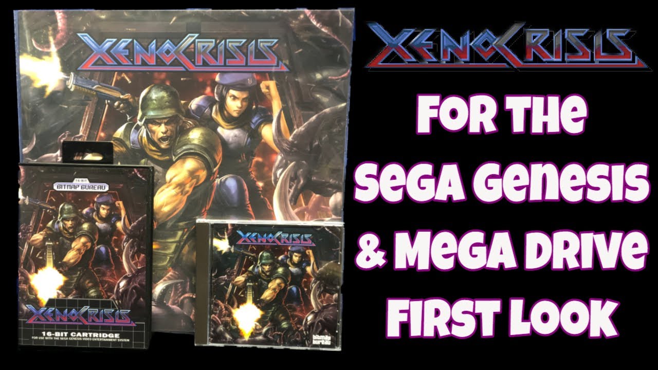Первый взгляд на Xeno Crisis для Sega Genesis и Mega Drive