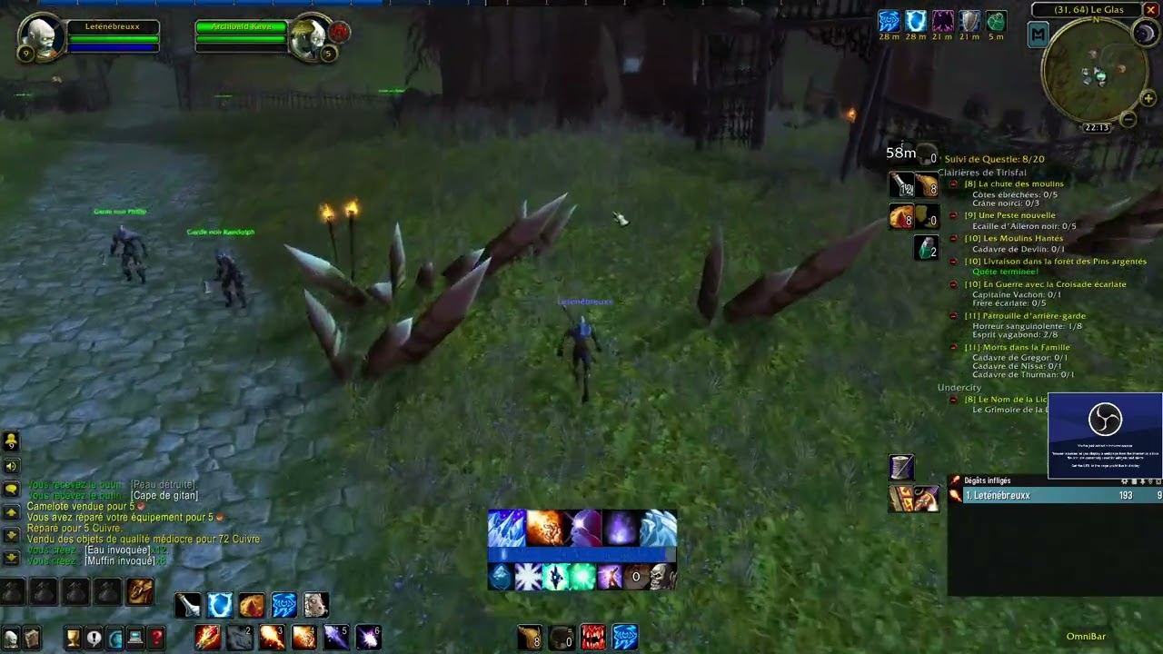 JE PERDE CHASSOU A CAUSE D UN RAPTOR QUE JA I PAS ATTENTION ET LE MAGE UNE OMBRE ME TUE DE 2KM