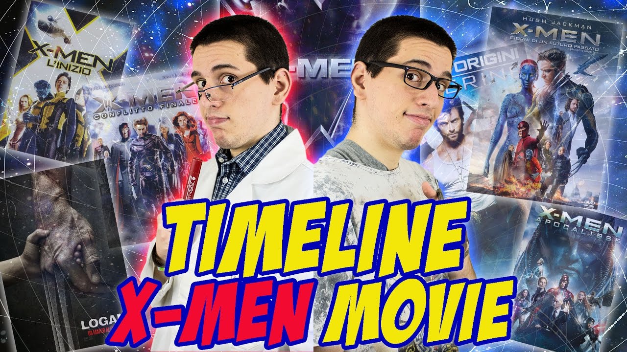 🤔La TIMELINE nei Film degli X-Men⌚