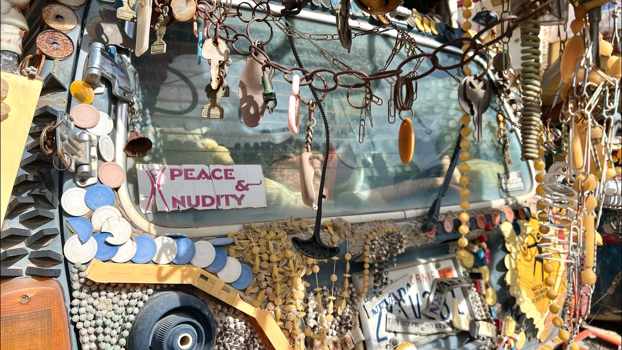 Strange and Bizarre￼ Art Cars in Goldfield Nevada