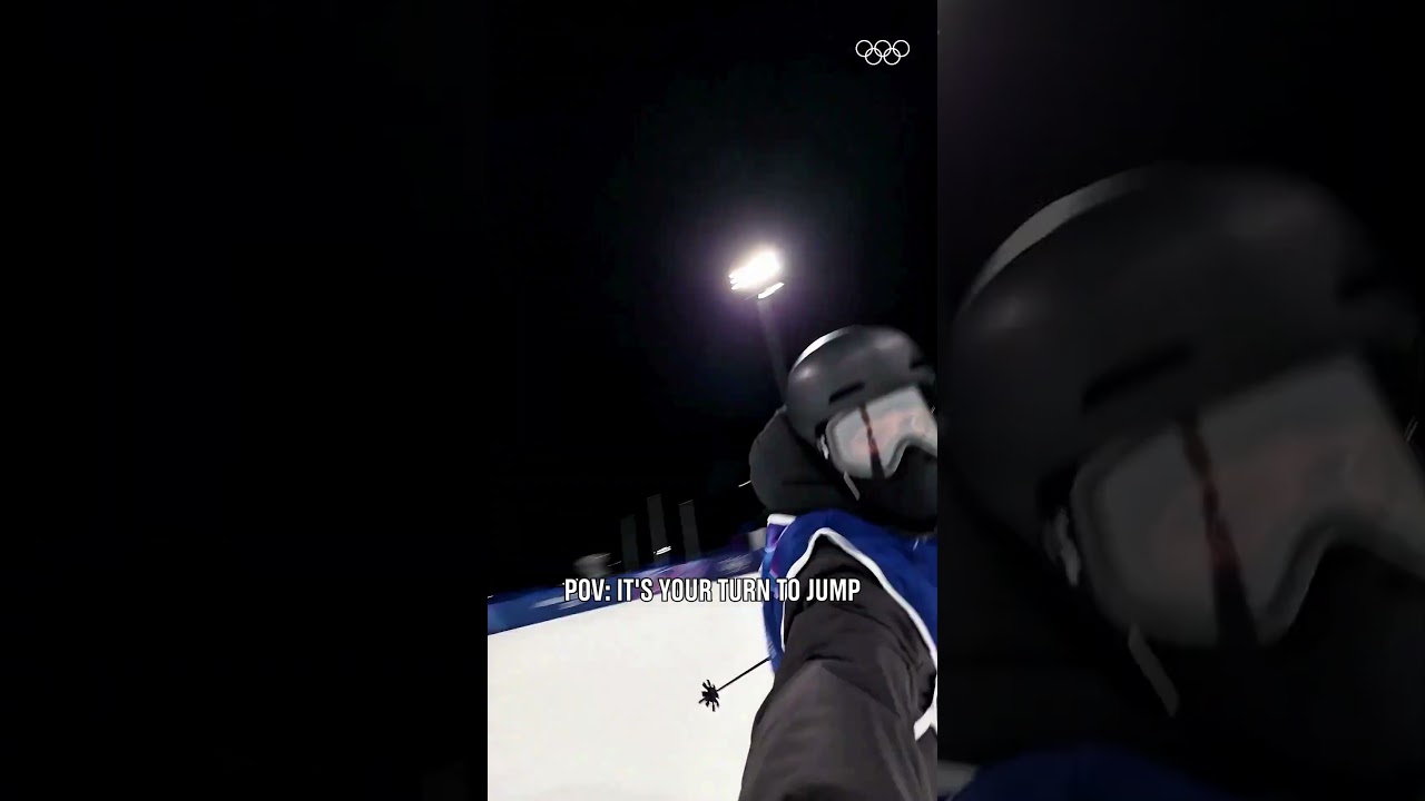 Ever wondered how it feels to be an Olympic #FreestyleSkiing athlete?