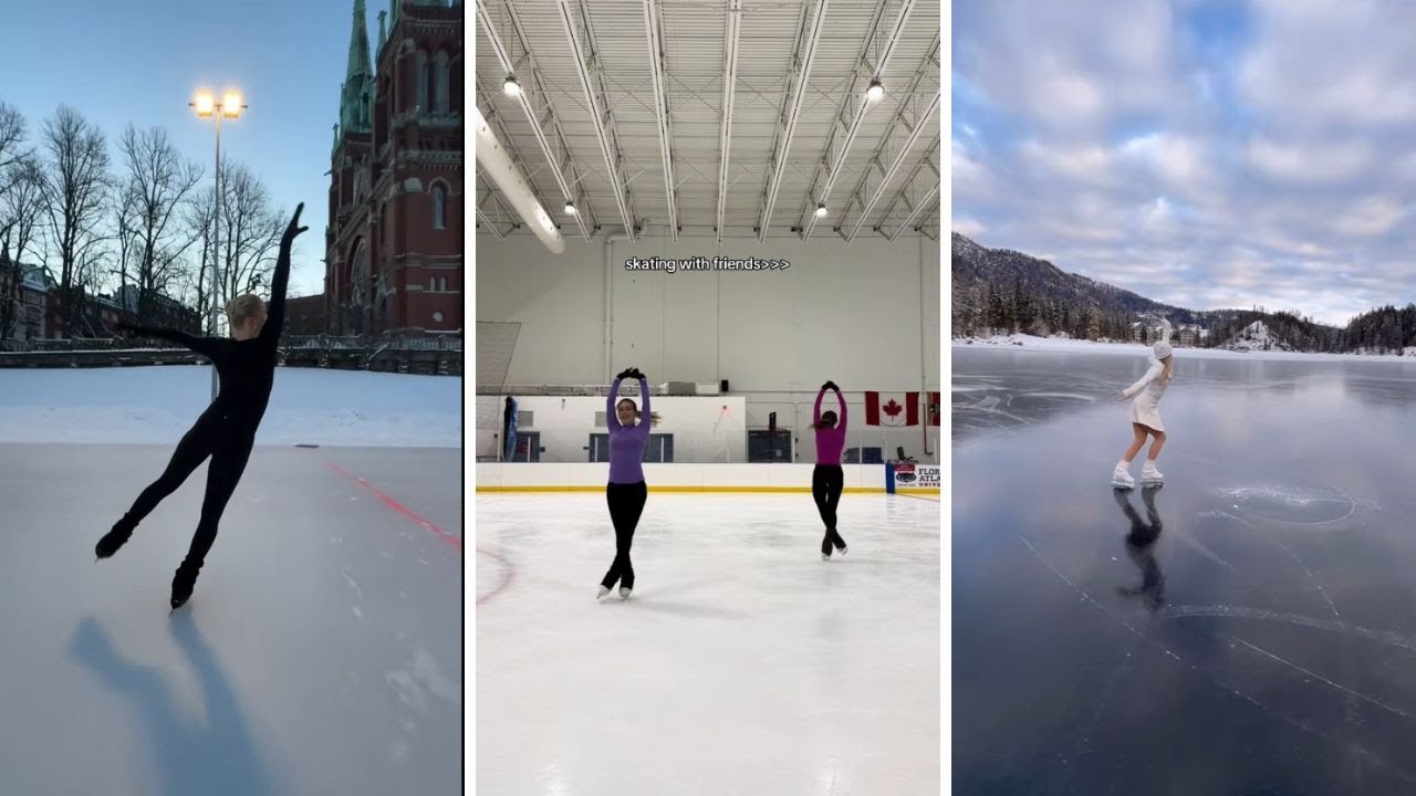 Ice Skating Best Moment Tiktok Compilation 1