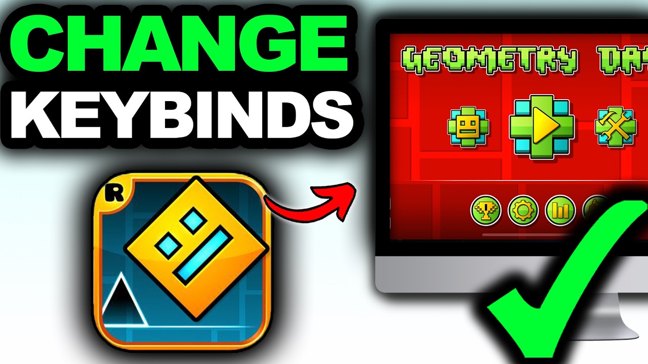 How To Change Keybinds In Geometry Dash Lite 2026 (ONLY WAY)