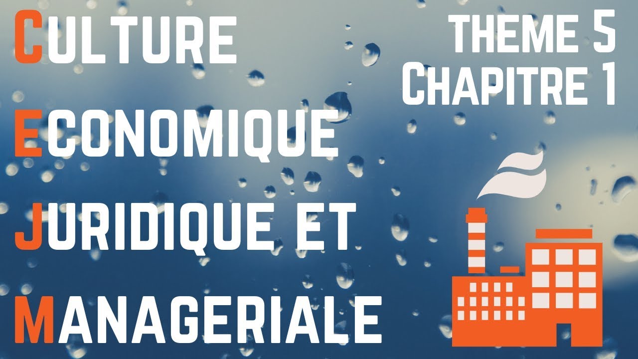 CEJM - Th5 Chap1 : Les évolutions du marché du travail