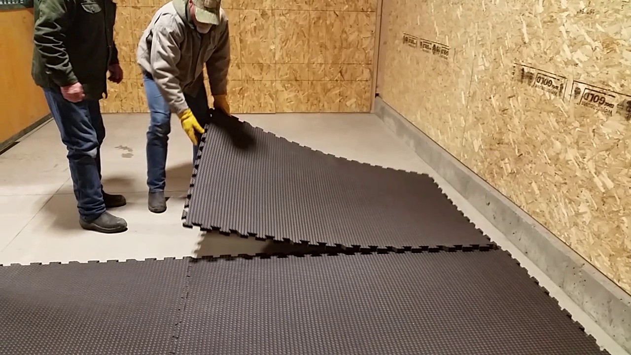 Installing Show-Ease Horse Stall Mats
