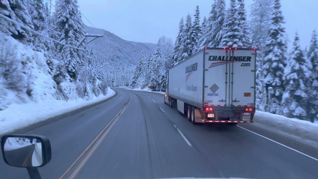 Hwy 3 Hope to Princeton BC - essential travel