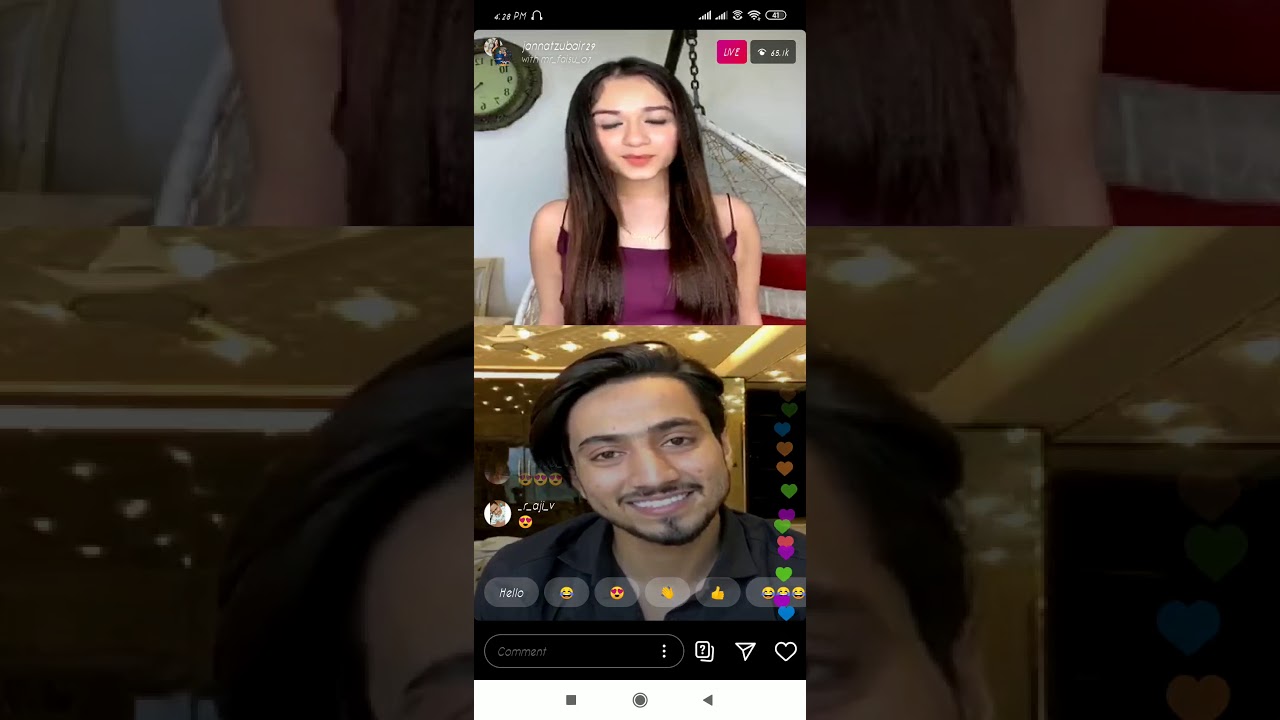 Jannat Zubair Live Chat With Mr.Faisu On Instagram | 4 July 2020 | Jannat Instagram Live