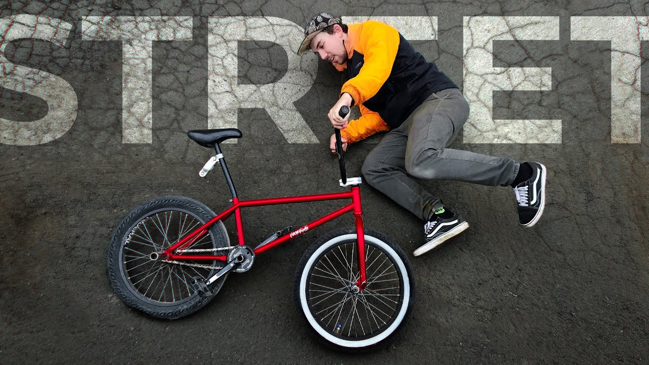 Осенний STREET на BMX: трюки по городу на ходу от Михалыча