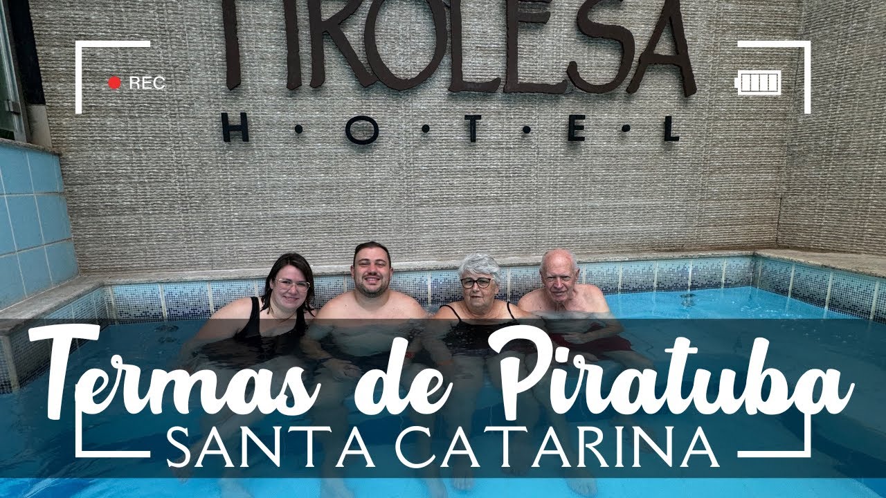 Piratuba SC Águas Termais - Hotel Tirolesa #Piratuba