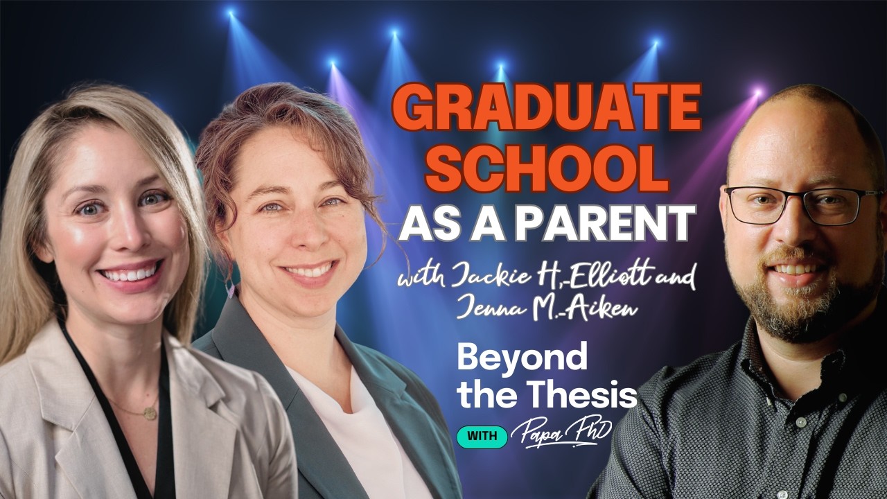 Graduate School as a Parent – Advice from Jackie Hoermann-Elliott & Jenna Morton-Aiken